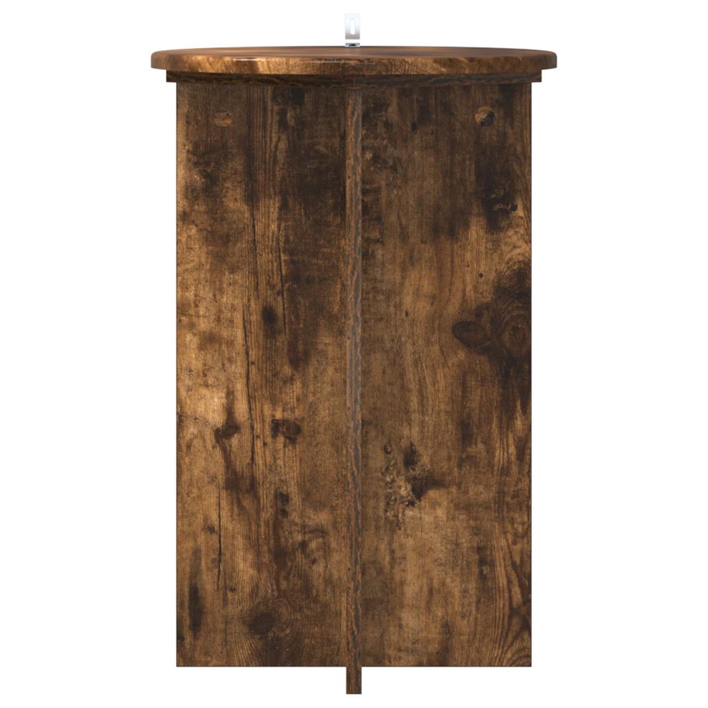 Plant Stand 2 pcs Smoked Oak Ø40 x 60 cm Engineered Wood