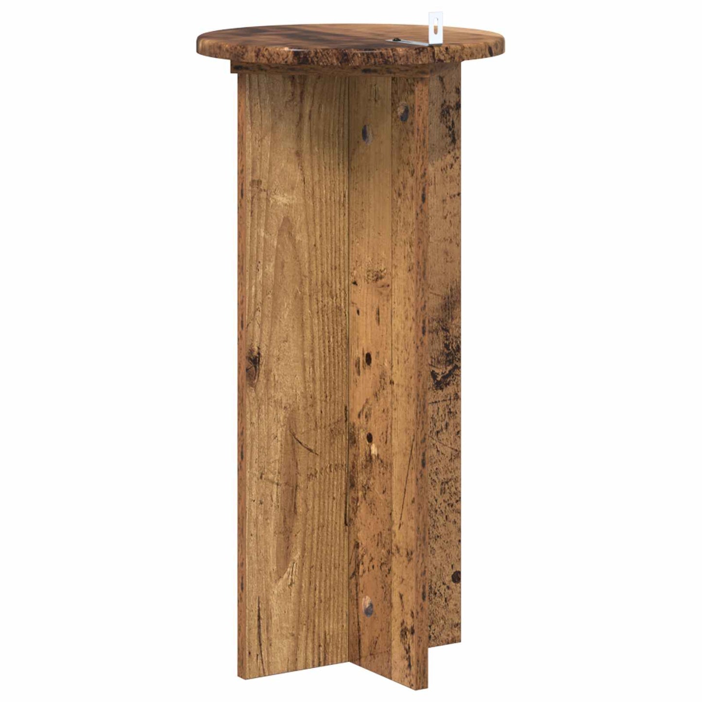 Plant Stand 2 pcs Old Wood 29.5 x 29.5 x 60 cm Engineered Wood
