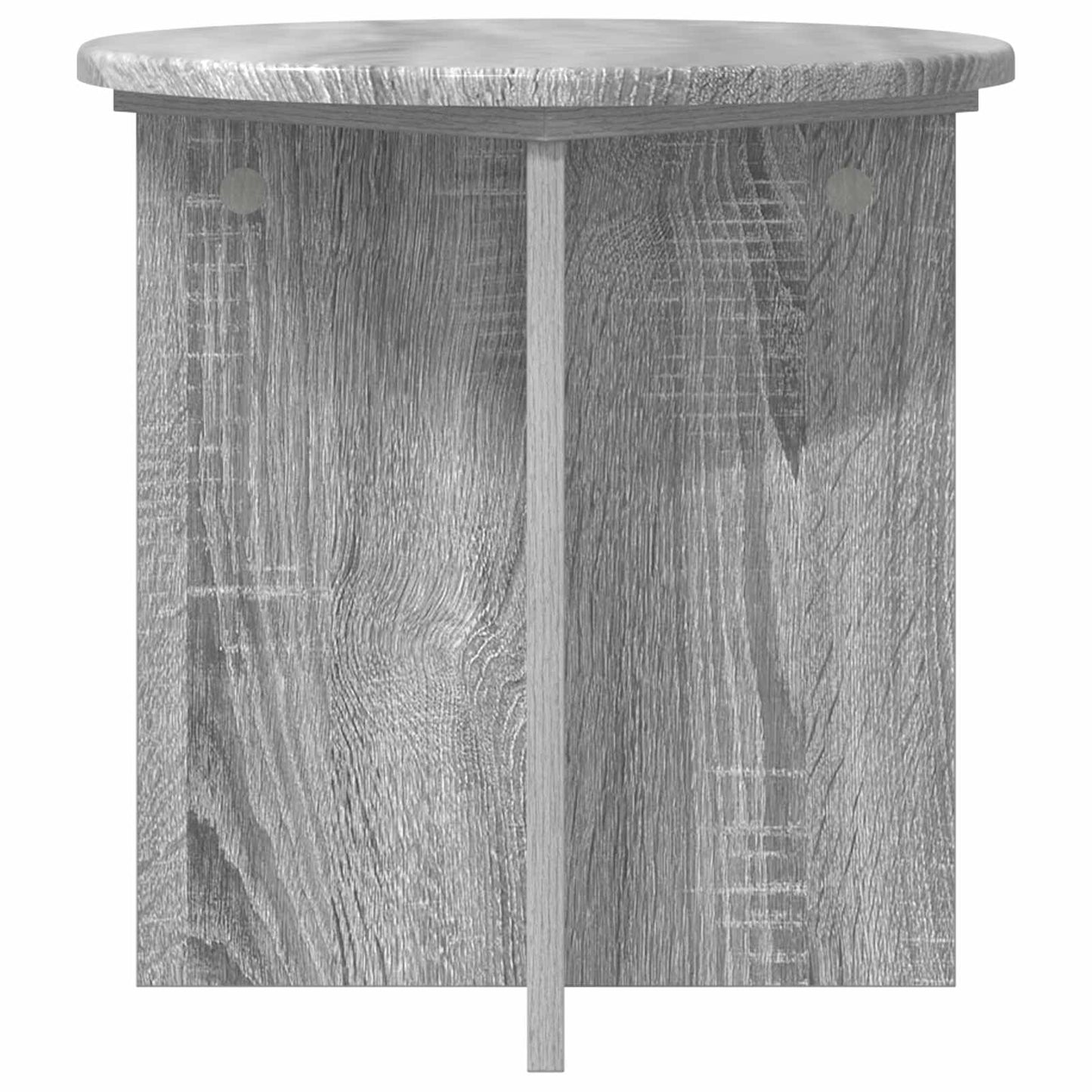 Plant Stand 2 pcs Grey Sonoma 40 x 40 x 40 cm Engineered Wood