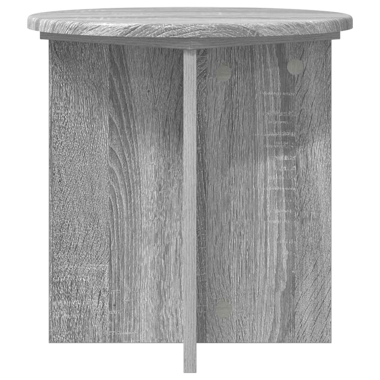 Plant Stand 2 pcs Grey Sonoma 40 x 40 x 40 cm Engineered Wood