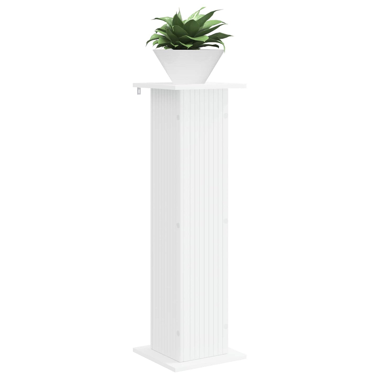 Plant Stand White 30.5 x 30 x 100.5 cm Engineered Wood