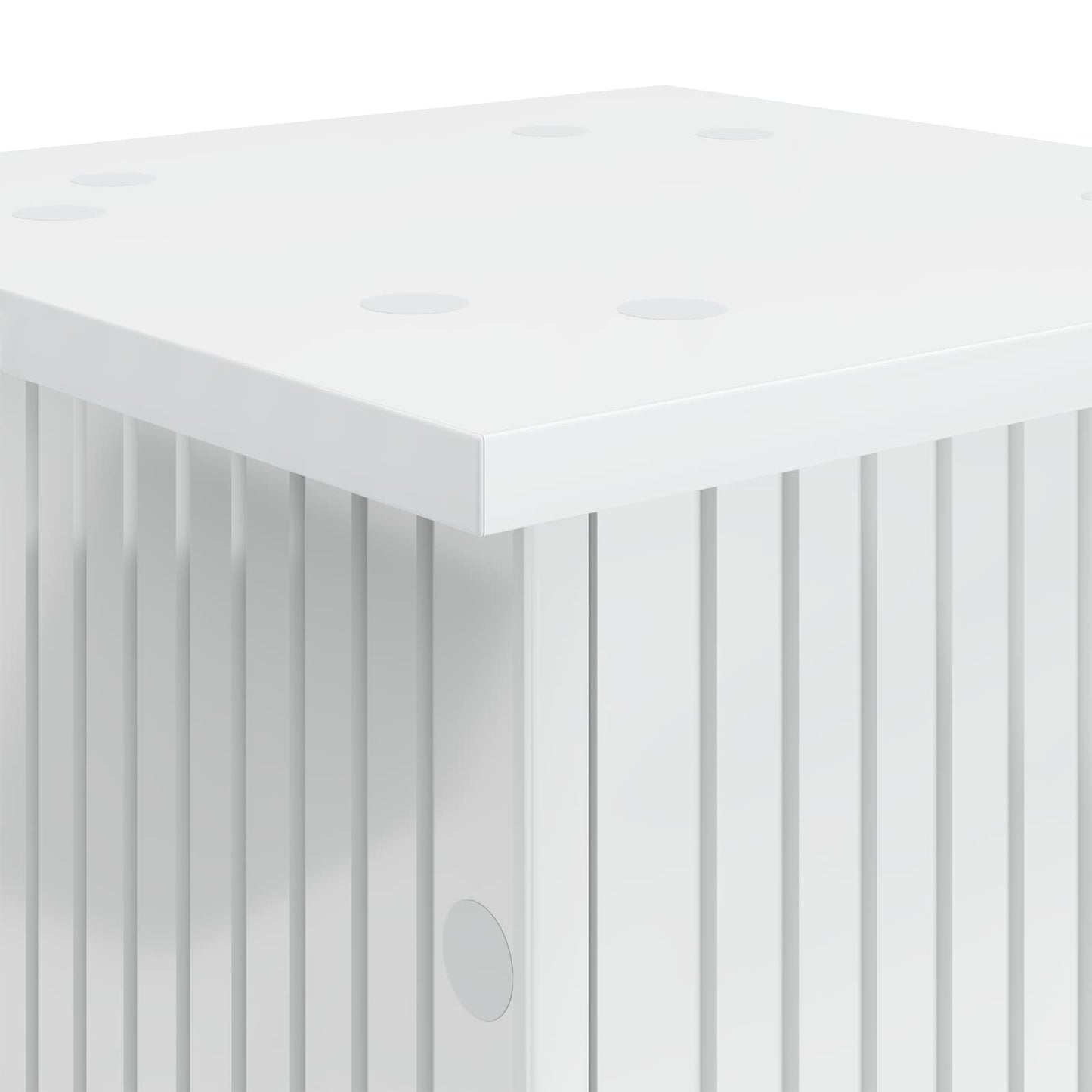 Plant Stand High Gloss White 30.5 x 30 x 100.5 cm