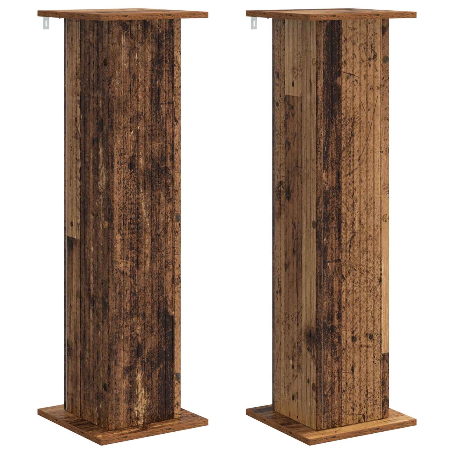 Plant Stand 2 pcs Old Wood 30.5 x 30 x 100.5 cm Engineered Wood