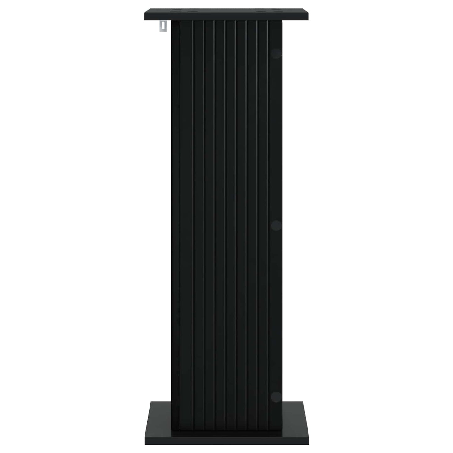 Plant Stand Black 30.5 x 30 x 80.5 cm Engineered Wood