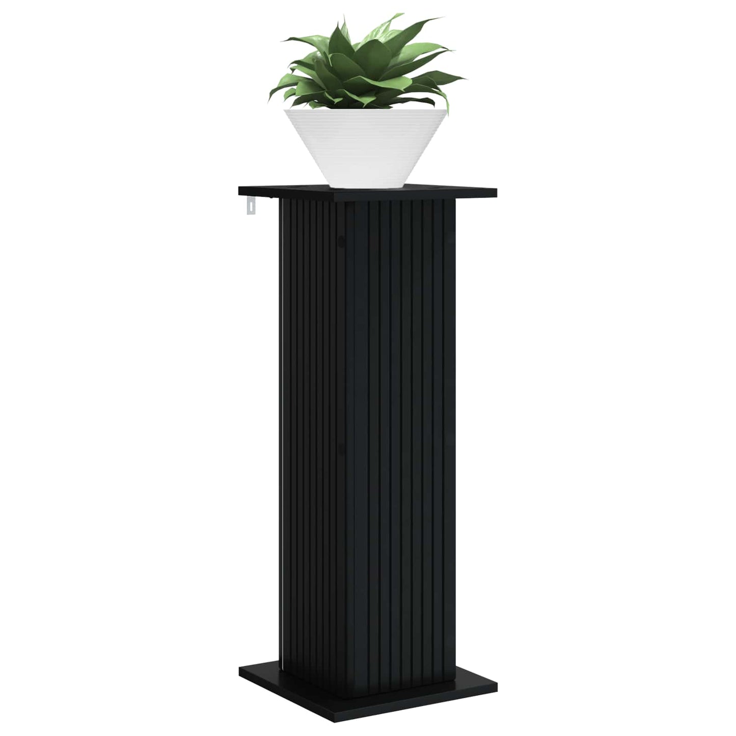 Plant Stand 2 pcs Black 30.5 x 30 x 80.5 cm Engineered Wood