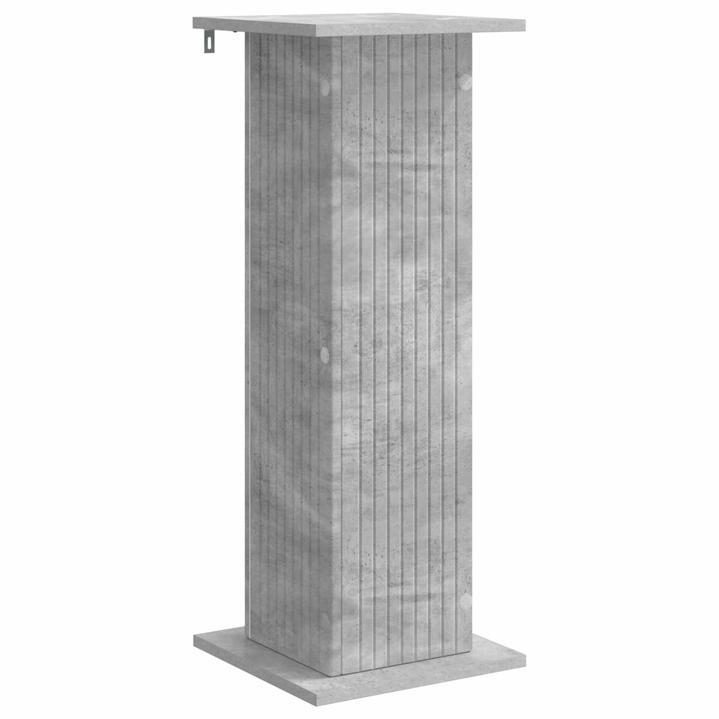 Plant Stand Concrete Grey 30.5 x 30 x 80.5 cm Engineered Wood