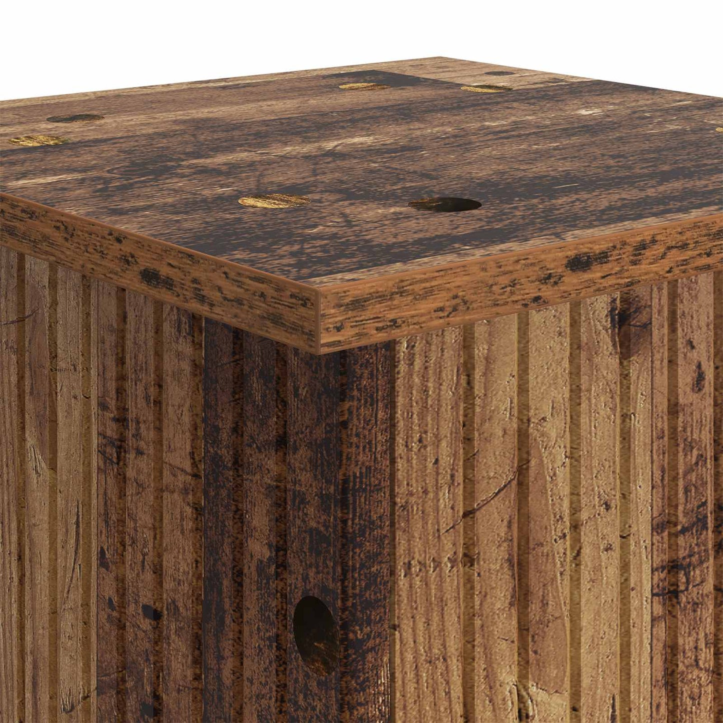 Plant Stand Old Wood 30.5 x 30 x 80.5 cm Engineered Wood
