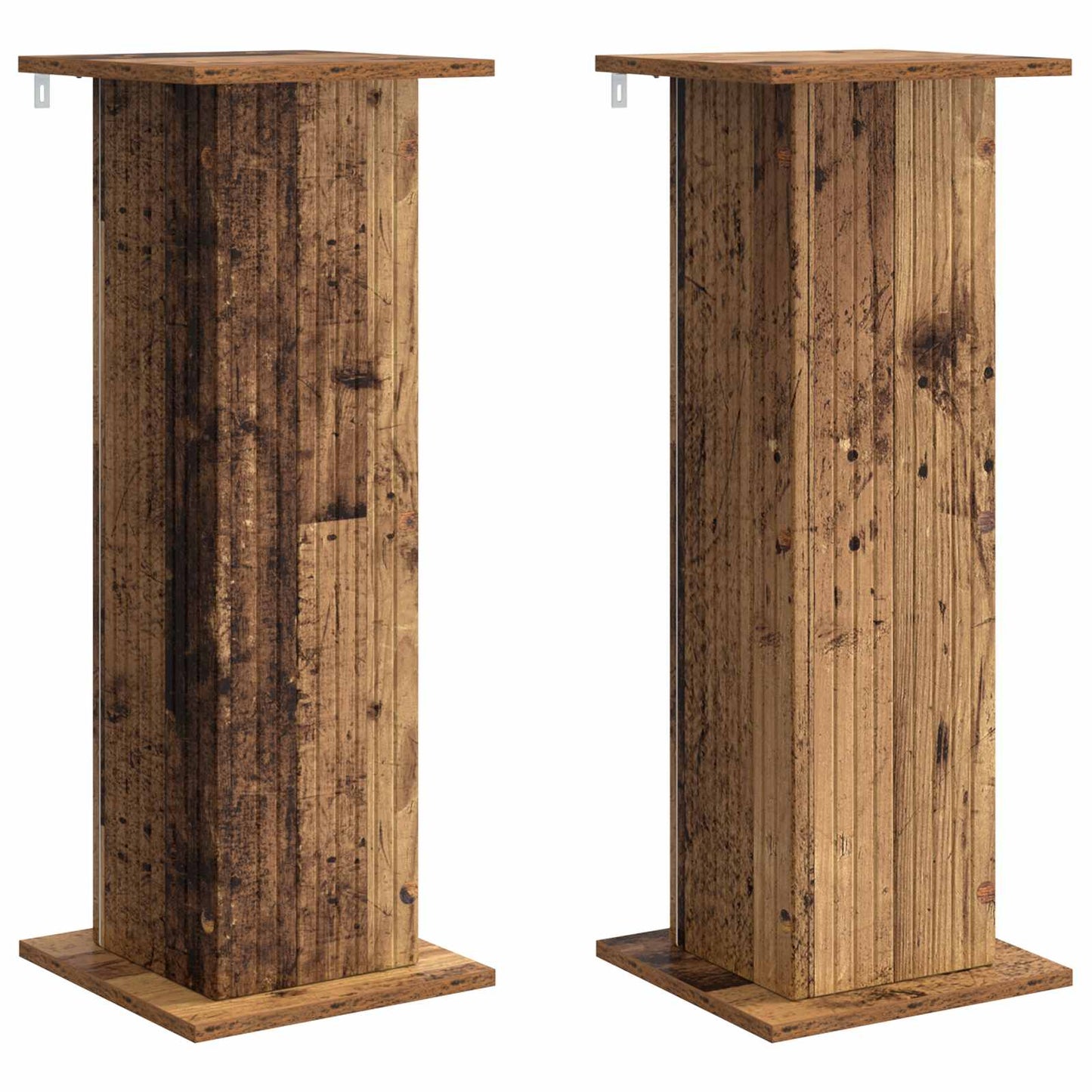 Plant Stand 2 pcs Old Wood 30.5 x 30 x 80.5 cm Engineered Wood