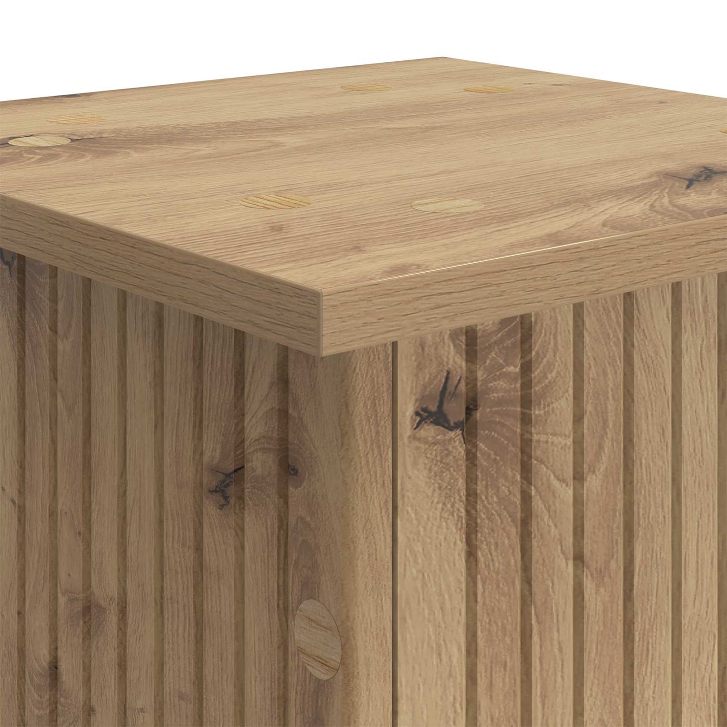 Plant Stand 2 pcs Artisan Oak 30.5 x 30 x 80.5 cm