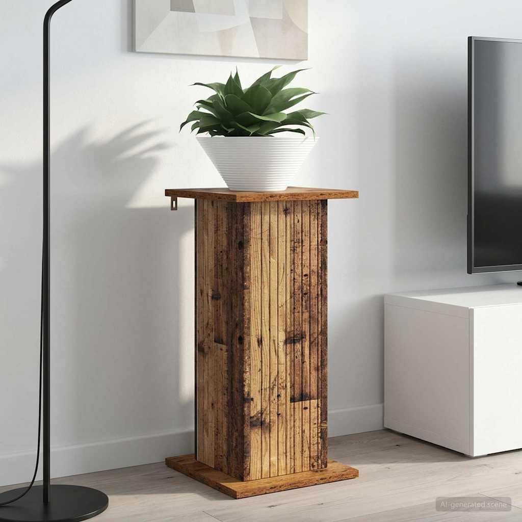 Plant Stand 2 pcs Old Wood 30.5 x 30 x 60.5 cm Engineered Wood