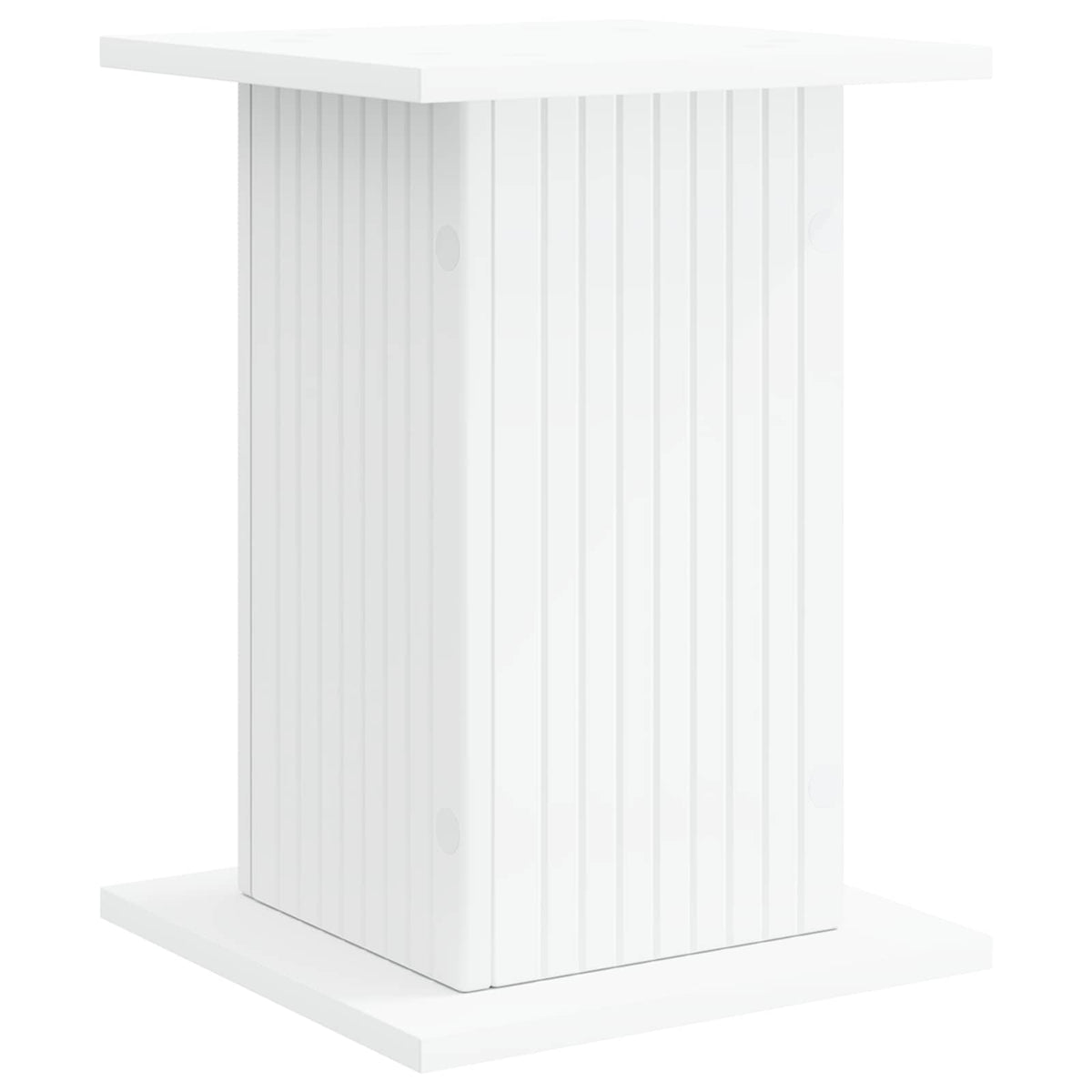 Plant Stand White 30.5 x 30 x 43 cm Engineered Wood