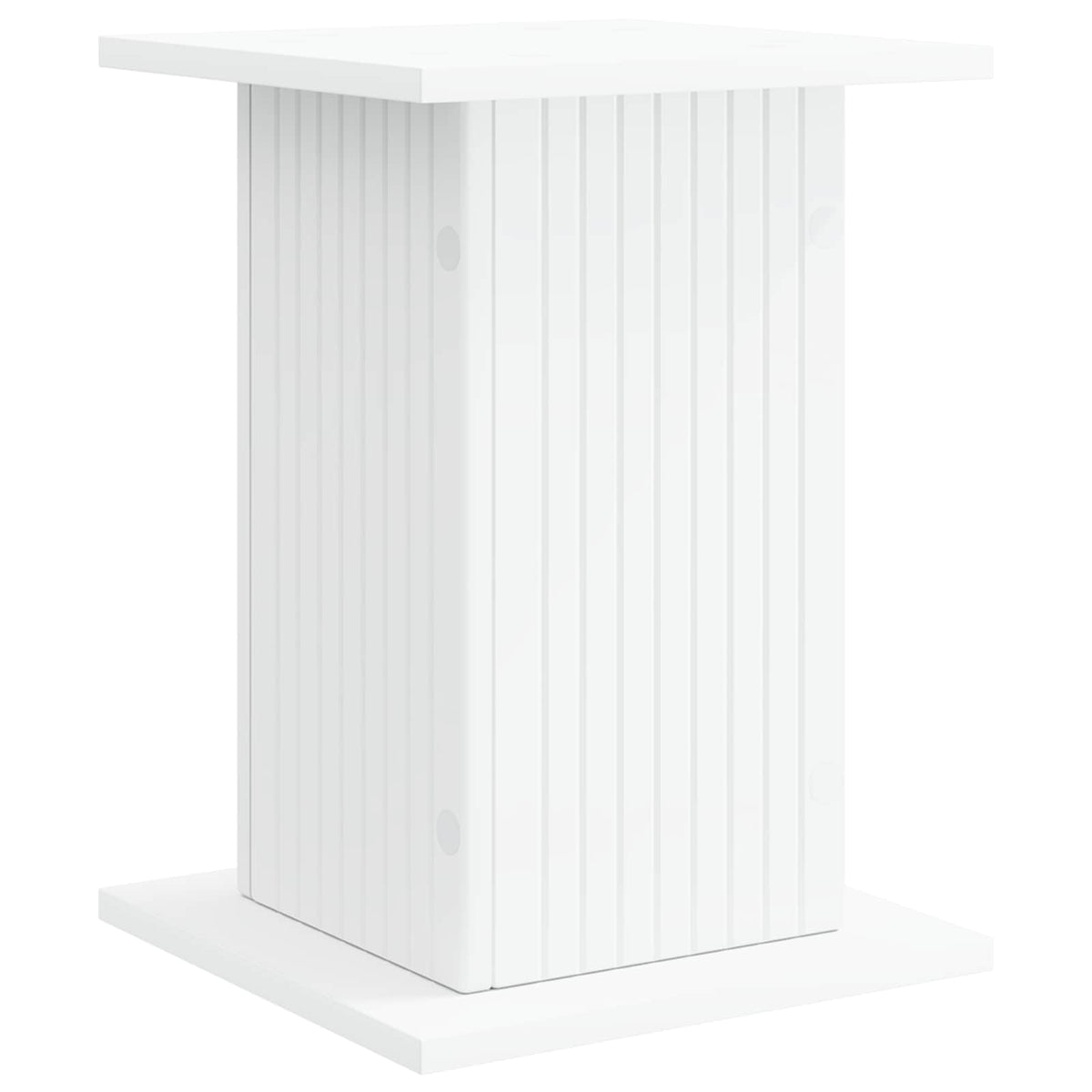Plant Stand White 30.5 x 30 x 43 cm Engineered Wood