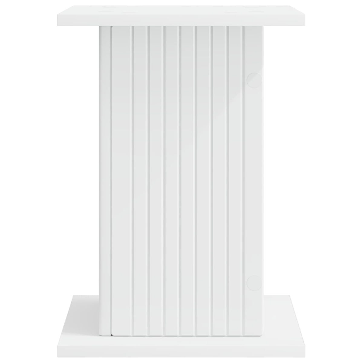 Plant Stand White 30.5 x 30 x 43 cm Engineered Wood