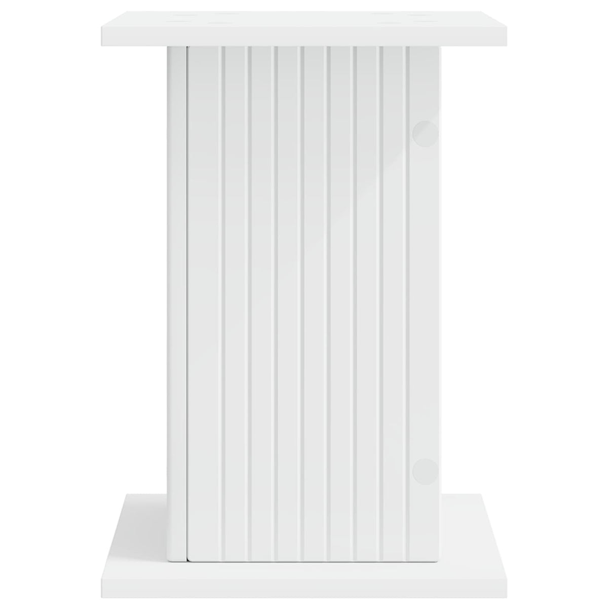 Plant Stand White 30.5 x 30 x 43 cm Engineered Wood
