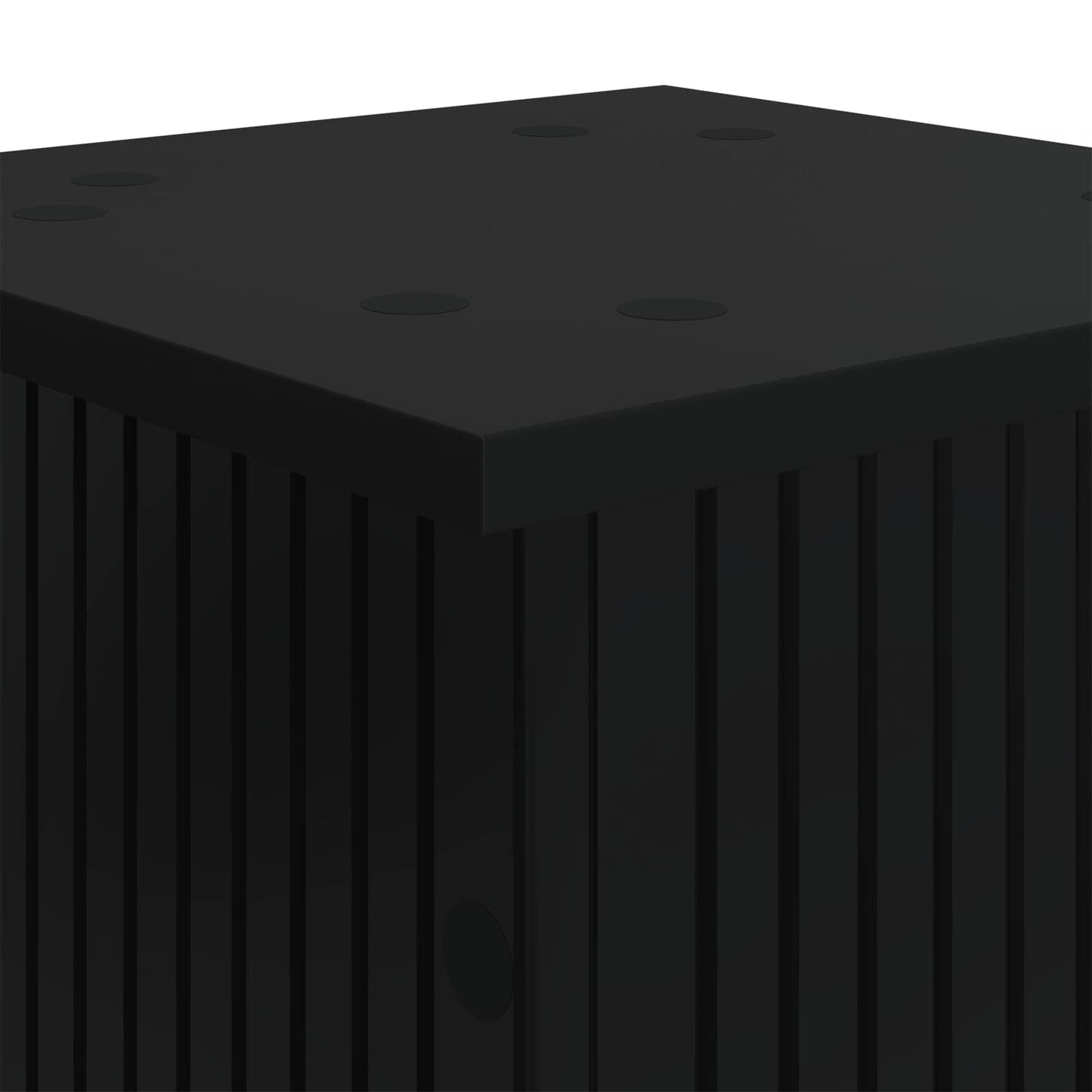 Plant Stand Black 30.5 x 30 x 43 cm Engineered Wood