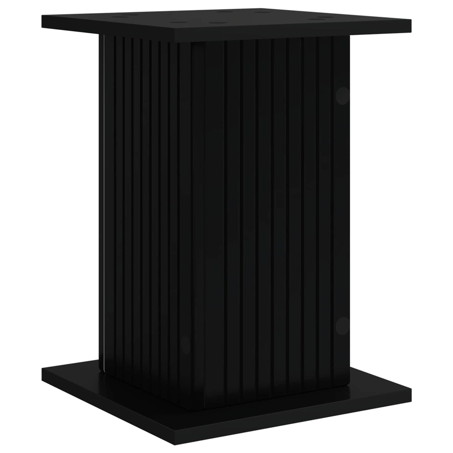 Plant Stand Black 30.5 x 30 x 43 cm Engineered Wood
