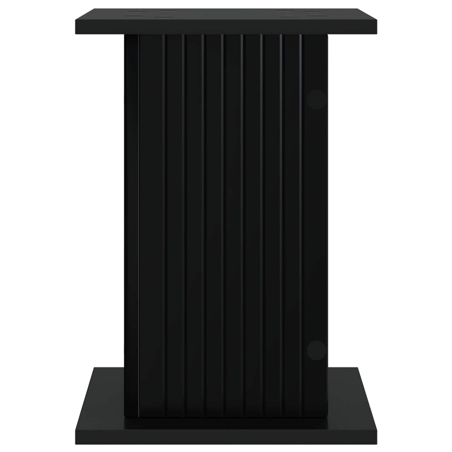 Plant Stand 2 pcs Black 30.5 x 30 x 43 cm Engineered Wood
