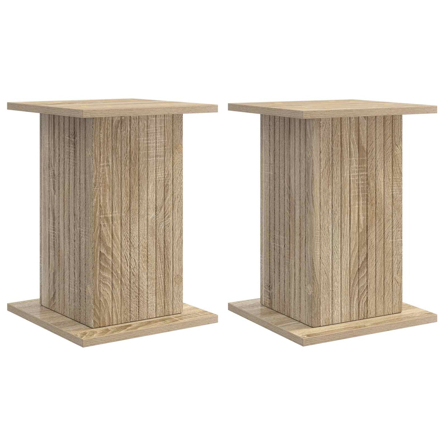 Plant Stand 2 pcs Sonoma Oak 30.5 x 30 x 43 cm Engineered Wood