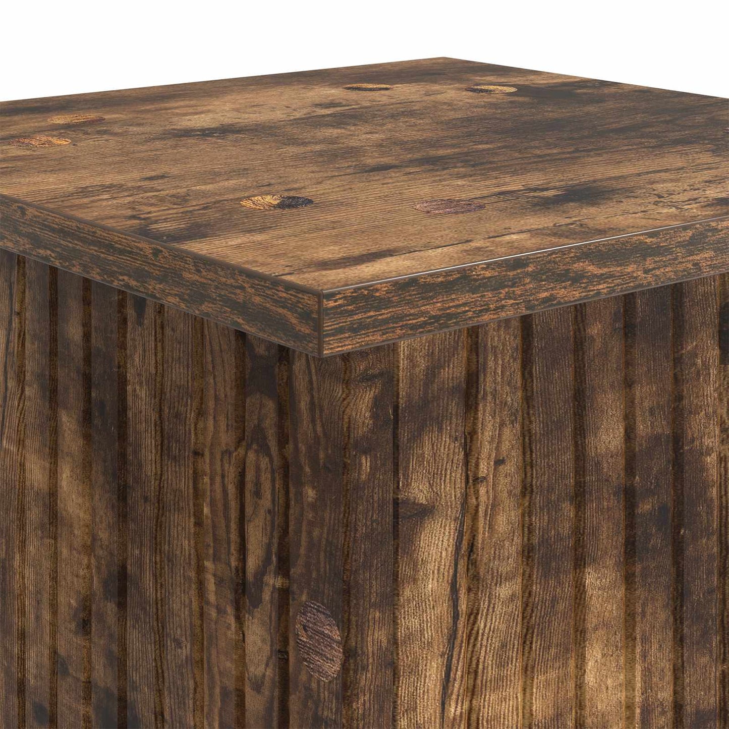 Plant Stand Smoked Oak 30.5 x 30 x 43 cm Engineered Wood