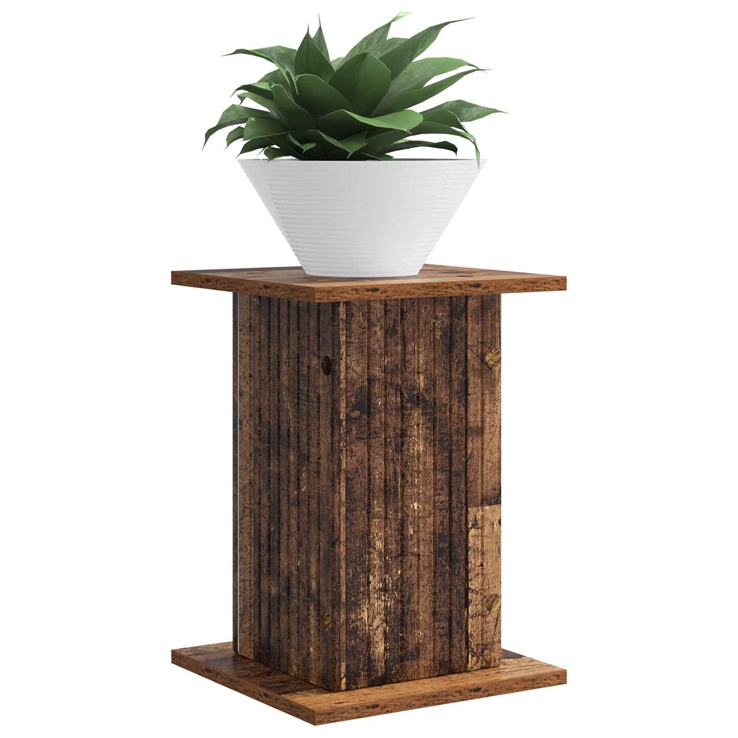 Plant Stand 2 pcs Old Wood 30.5 x 30 x 43 cm Engineered Wood