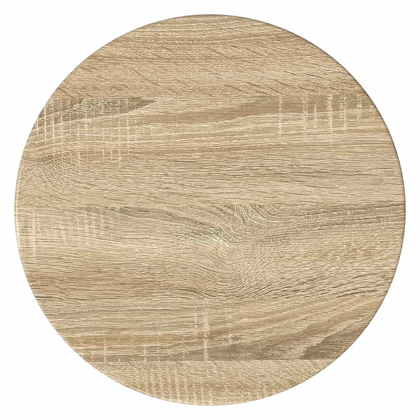 Side Cabinet Sonoma Oak Ø40 x 50 cm Engineered Wood