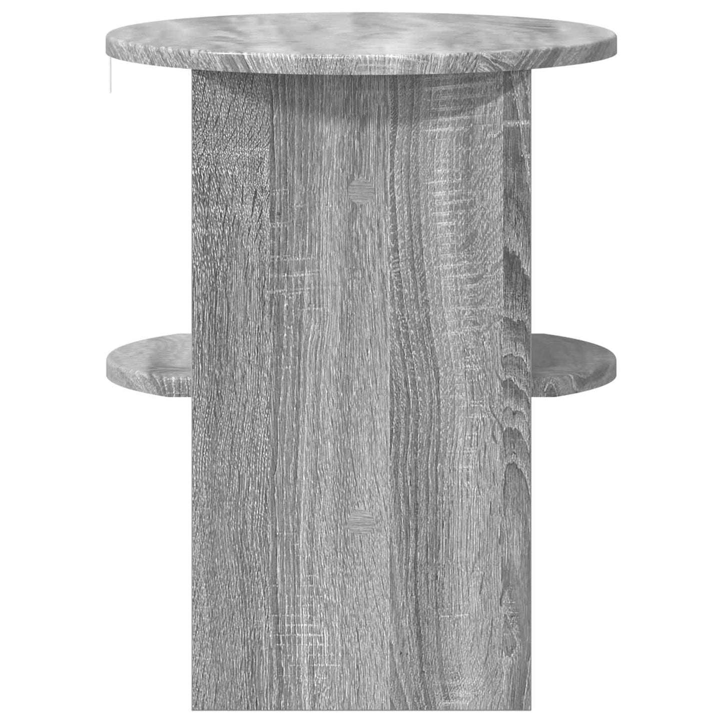 Side Cabinet Grey Sonoma Ø40 x 50 cm Engineered Wood