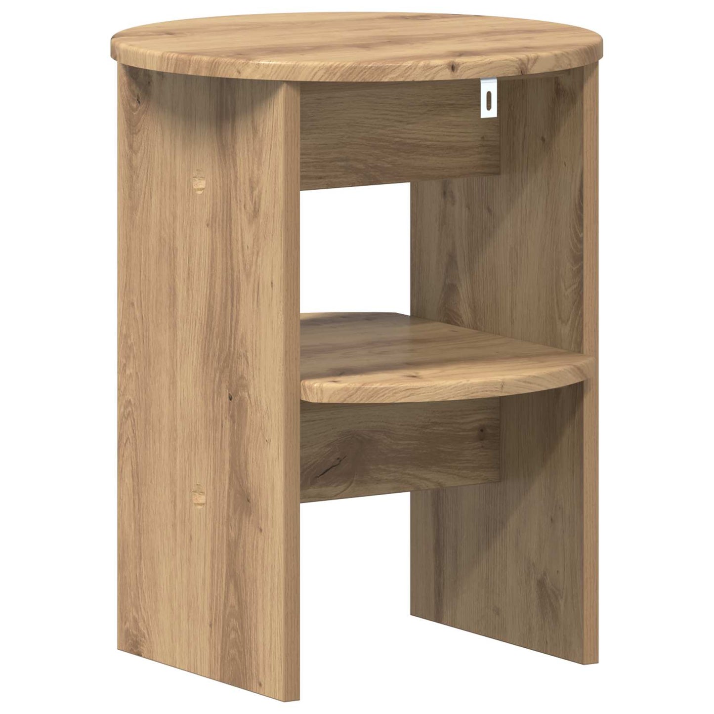 Side Cabinet Artisan Oak Ø40 x 50 cm Engineered Wood