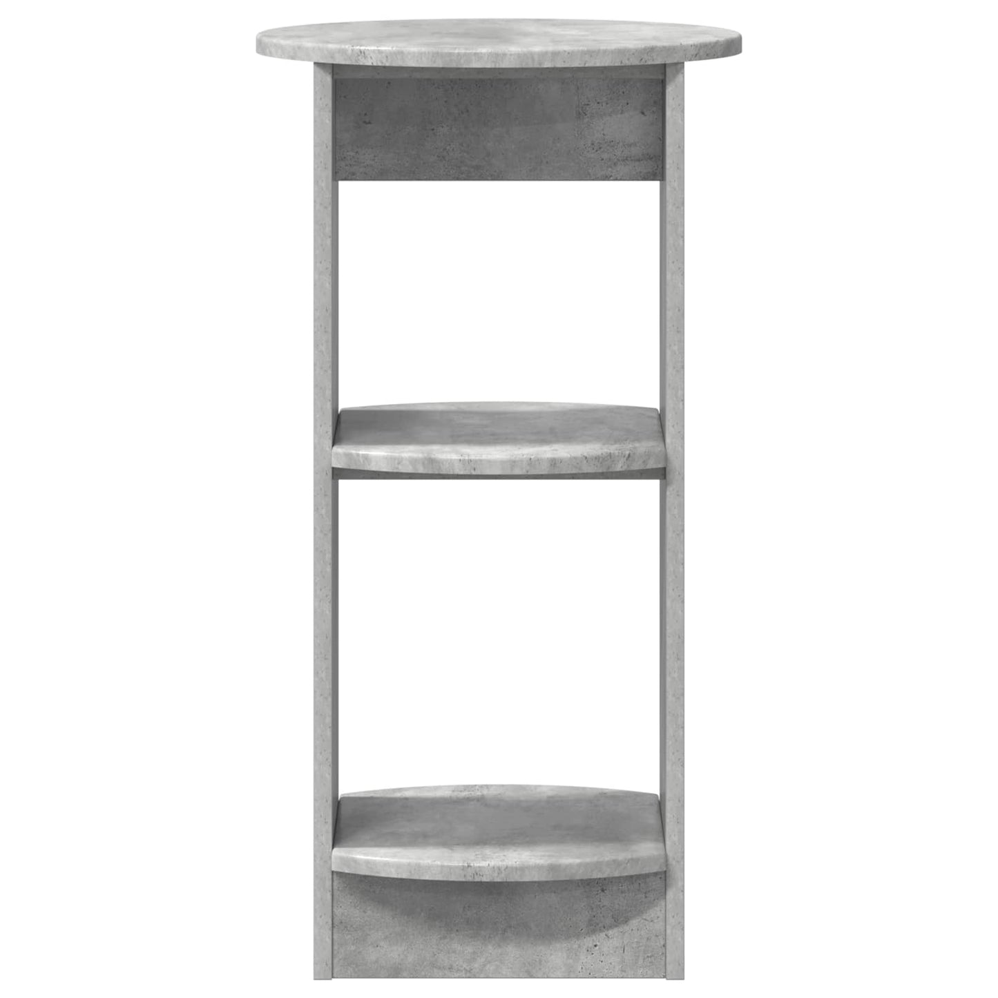 Side Cabinet Concrete Grey Engineered Wood