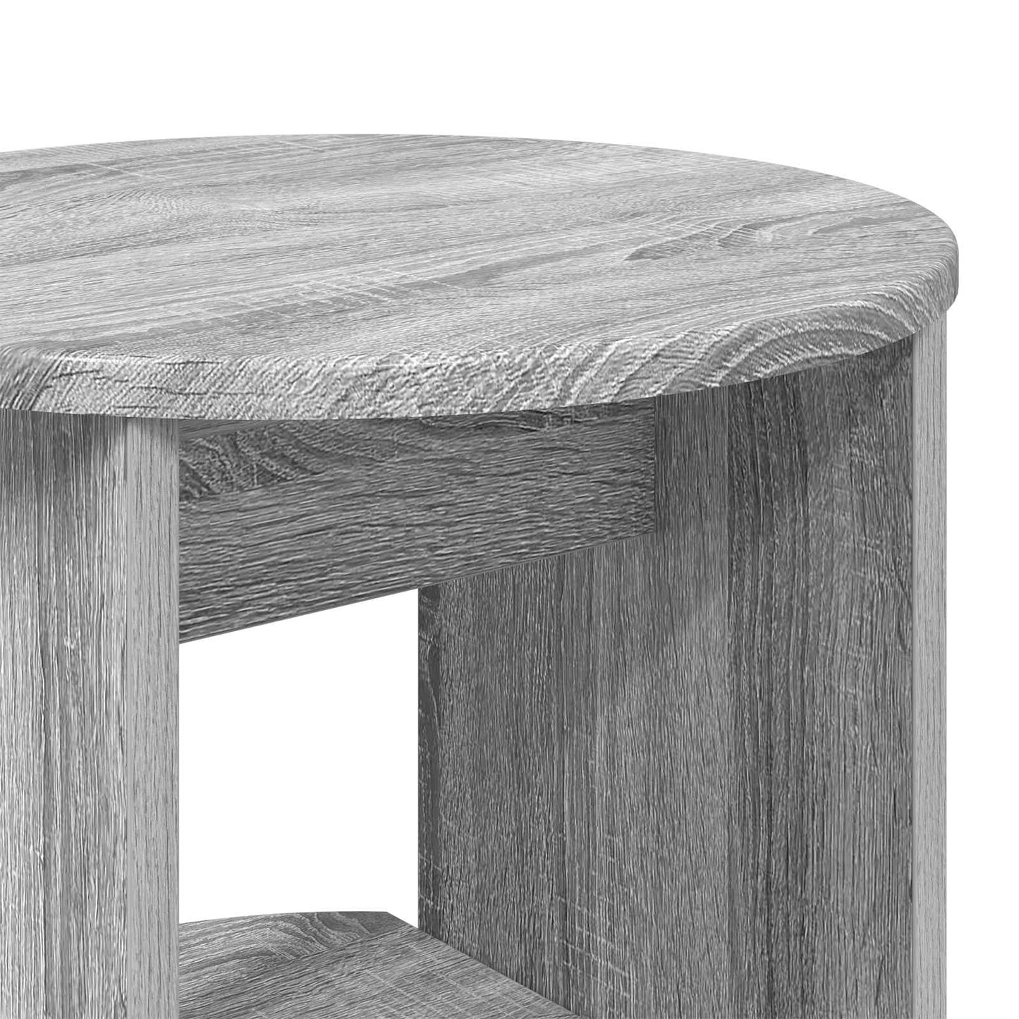 Side Cabinet Grey Sonoma 40 x 40 x 100 cm Engineered Wood
