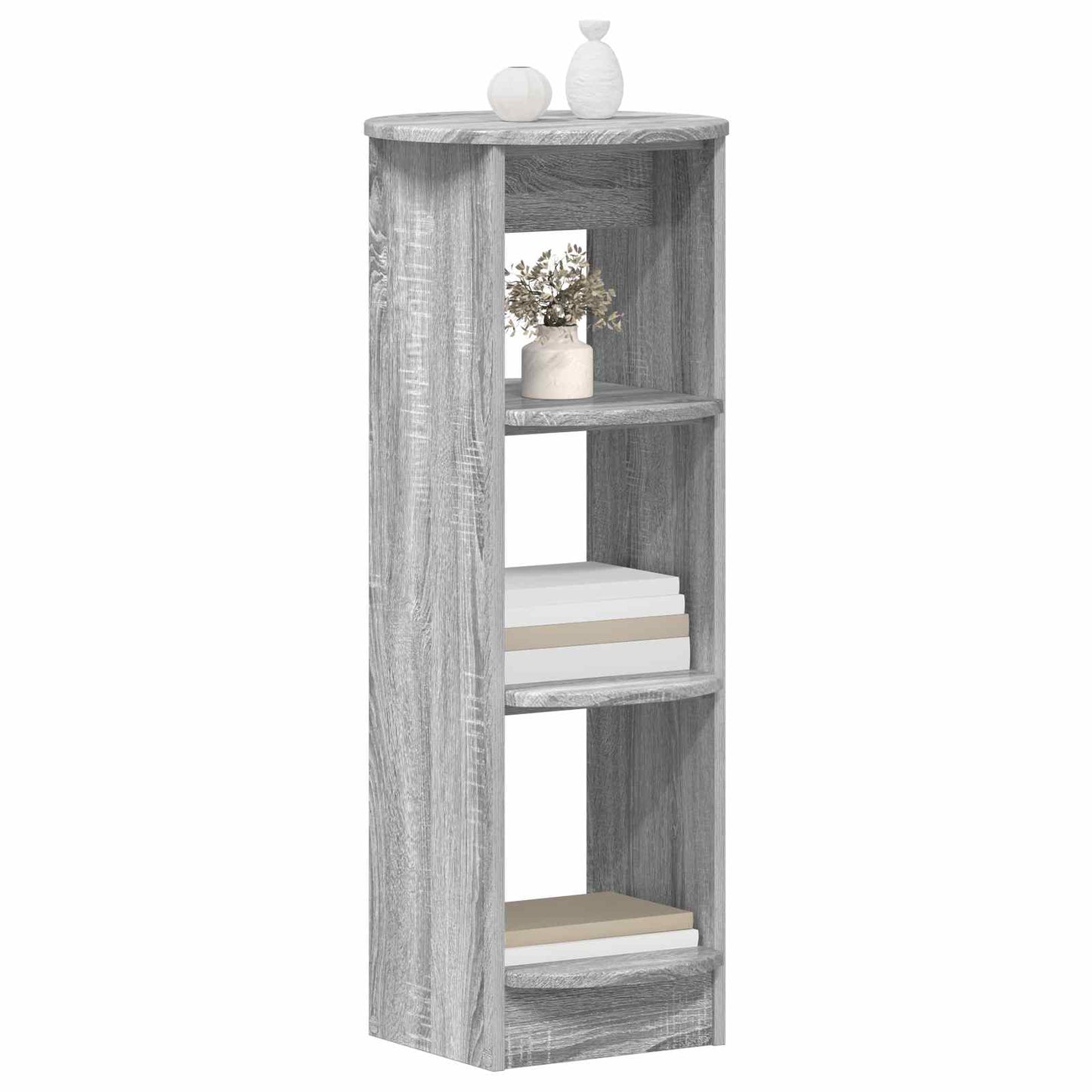 Side Cabinet Grey Sonoma 40 x 40 x 100 cm Engineered Wood