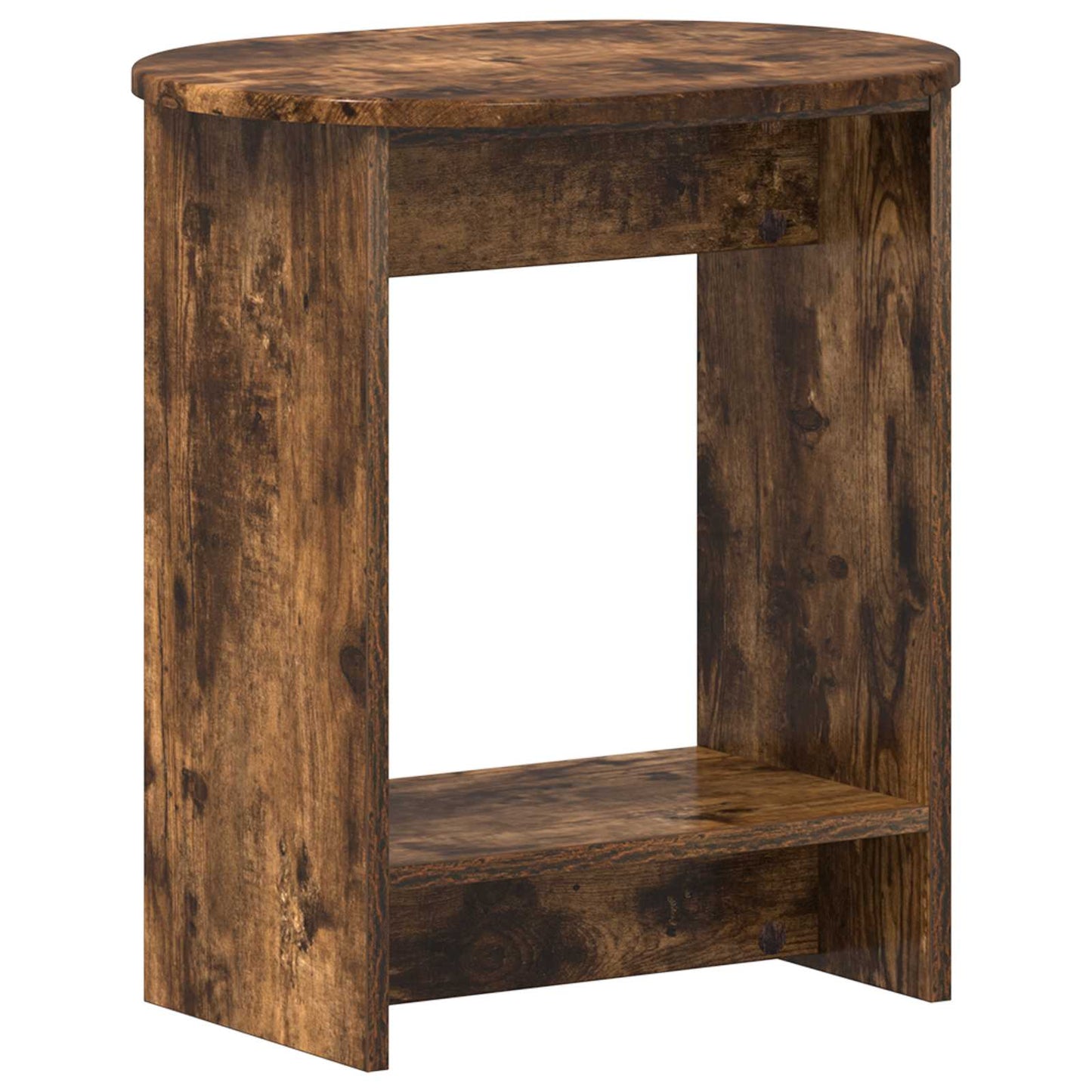 Side Table Smoked Oak 50 x 39,5 x 55 cm Engineered Wood