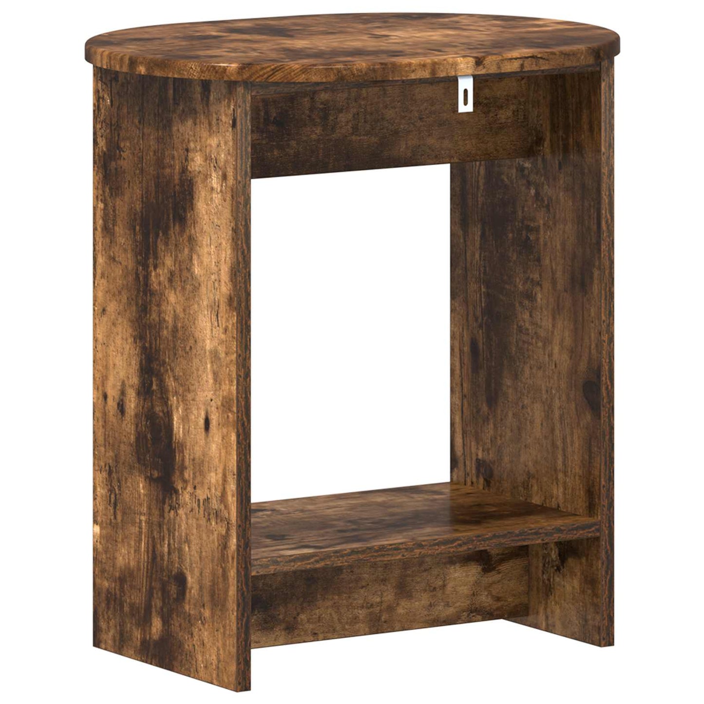 Side Table Smoked Oak 50 x 39,5 x 55 cm Engineered Wood