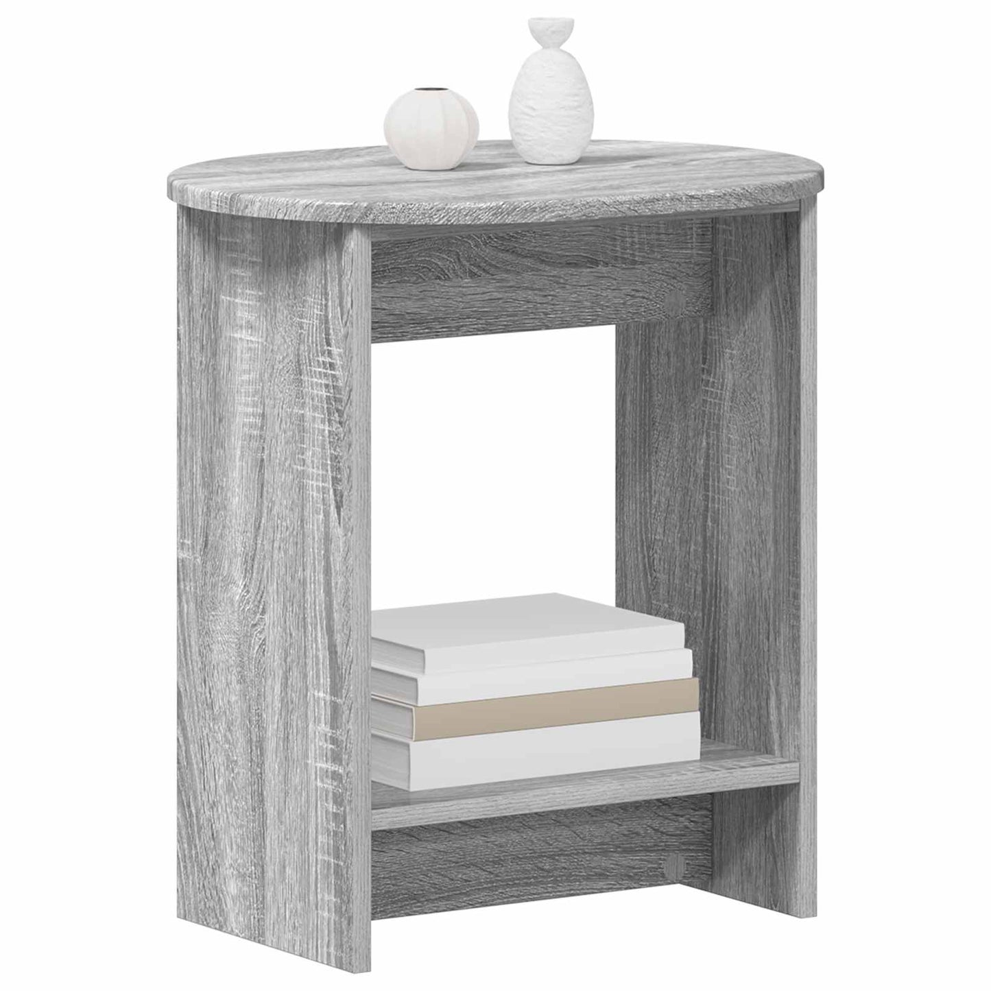Side Table Grey Sonoma 50 x 39,5 x 55 cm Engineered Wood