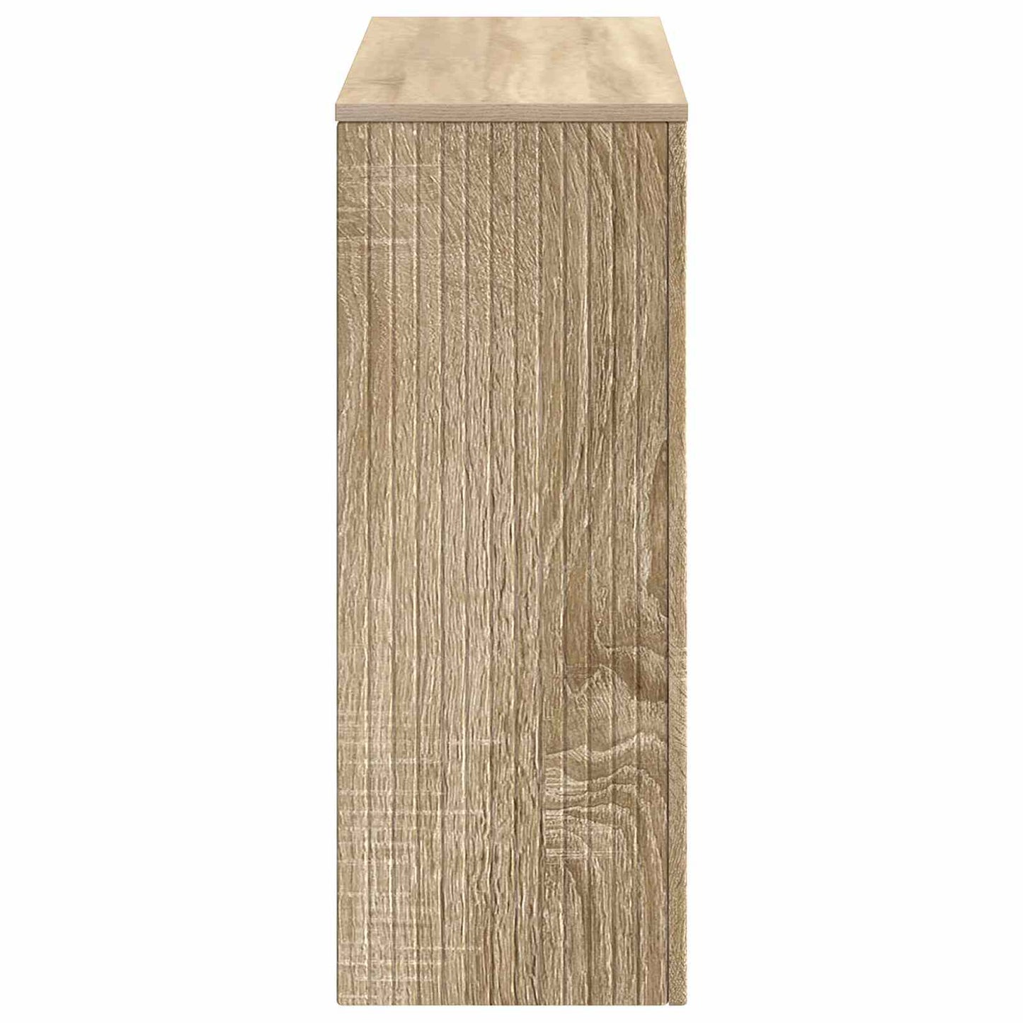 Console Table Sonoma Oak 101 x 29 x 74 cm Engineered Wood