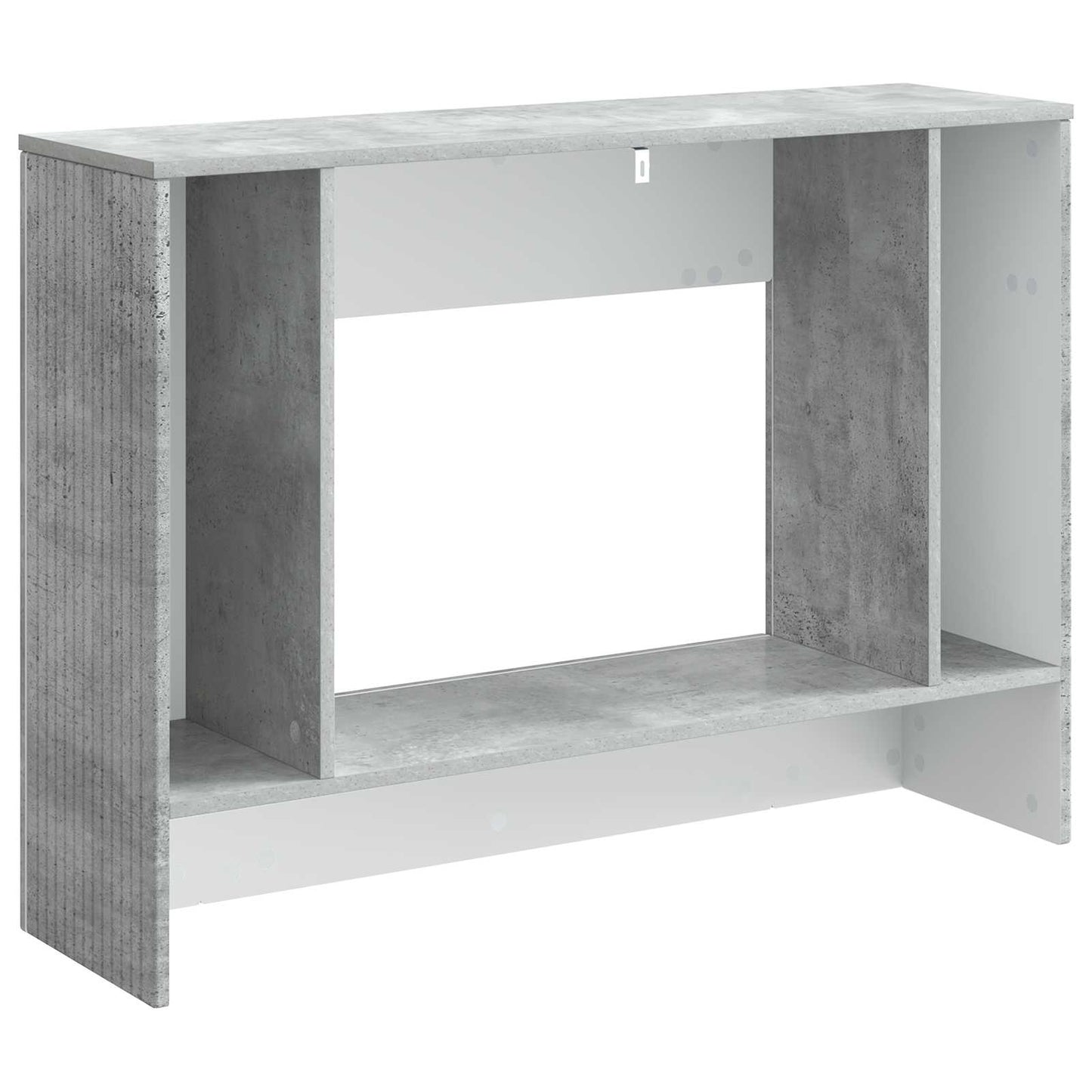 Console Table Concrete Grey 101 x 29 x 74 cm Engineered Wood