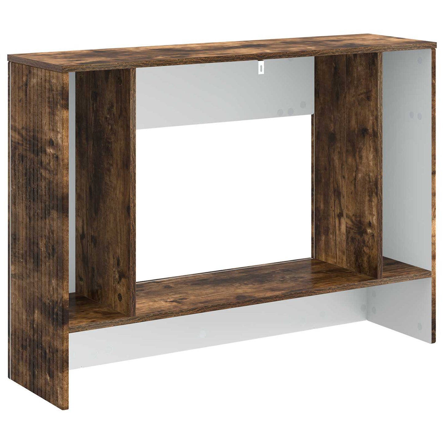 Console Table Smoked Oak 101 x 29 x 74 cm Engineered Wood