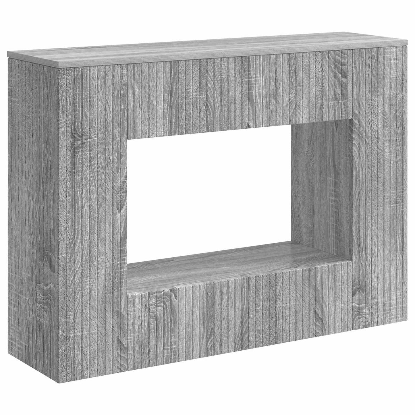 Console Table Grey Sonoma 101 x 29 x 74 cm Engineered Wood