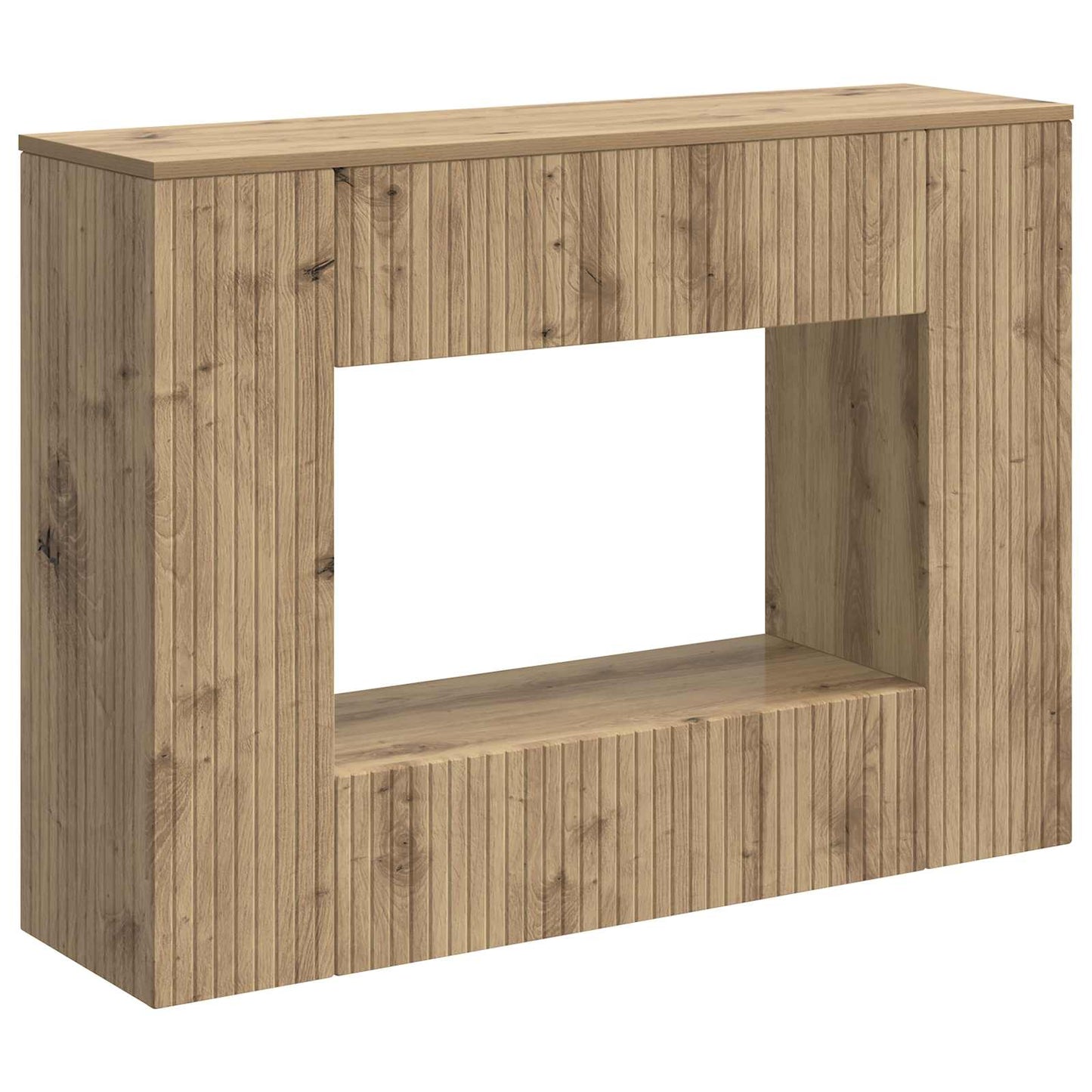Console Table Artisan Oak 101 x 29 x 74 cm Engineered Wood