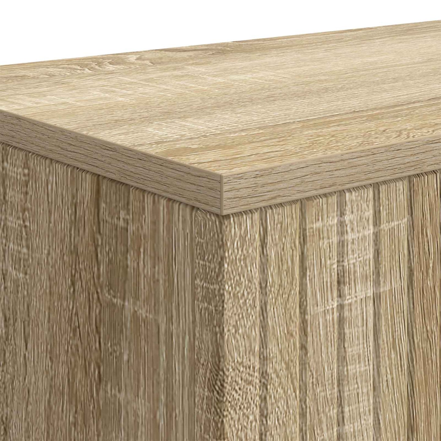Console Table Sonoma Oak 155 x 29 x 74 cm Engineered Wood