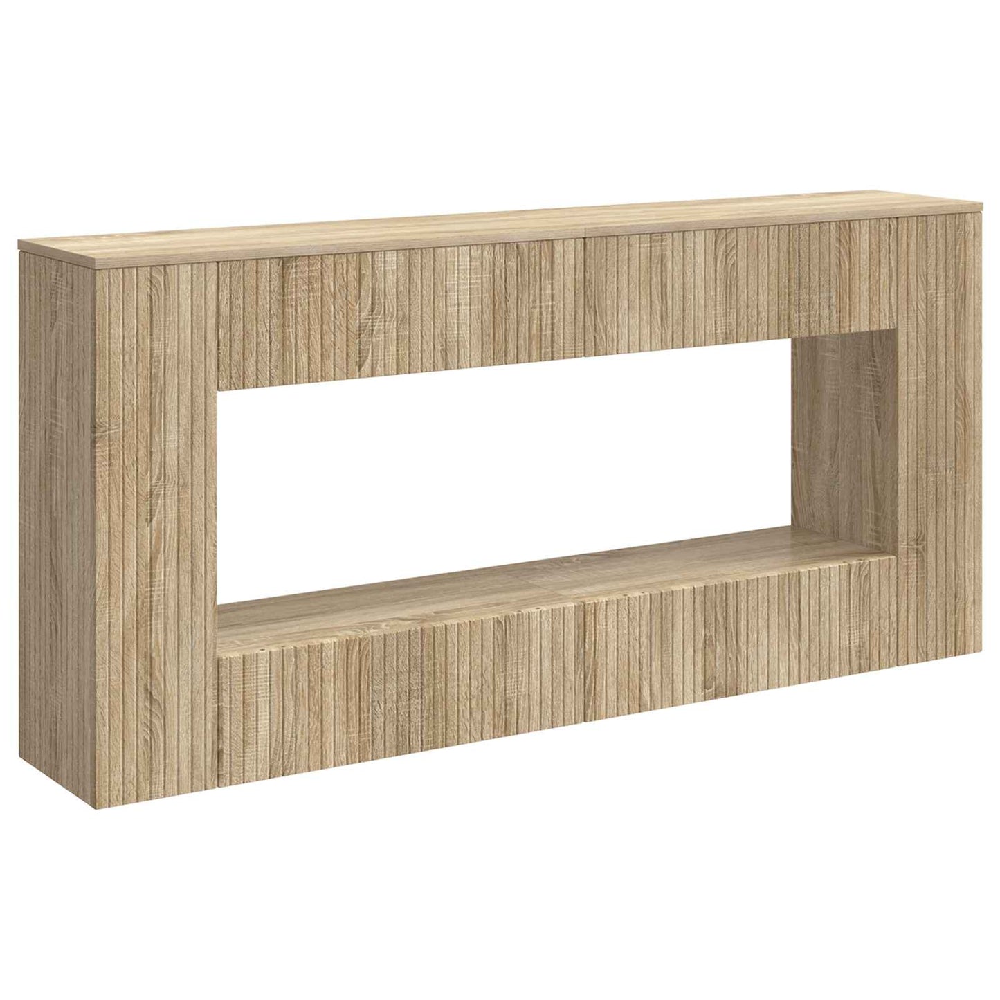 Console Table Sonoma Oak 155 x 29 x 74 cm Engineered Wood