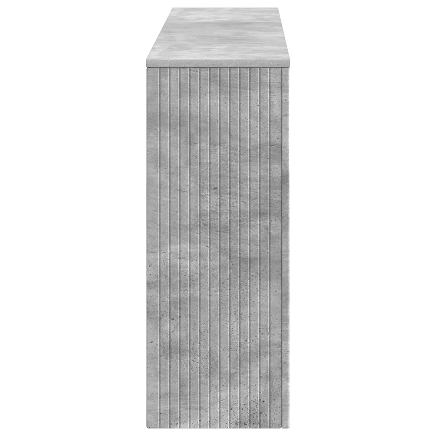 Console Table Concrete Grey 155 x 29 x 74 cm Engineered Wood