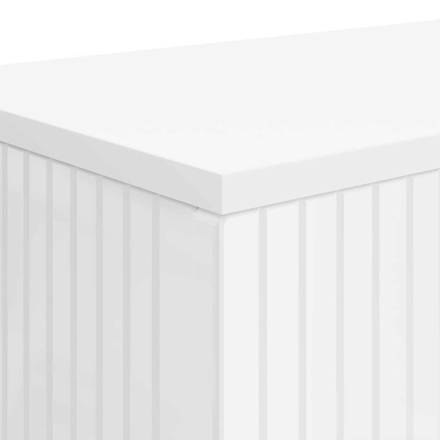 Console Table High Gloss White 155 x 29 x 74 cm Engineered Wood