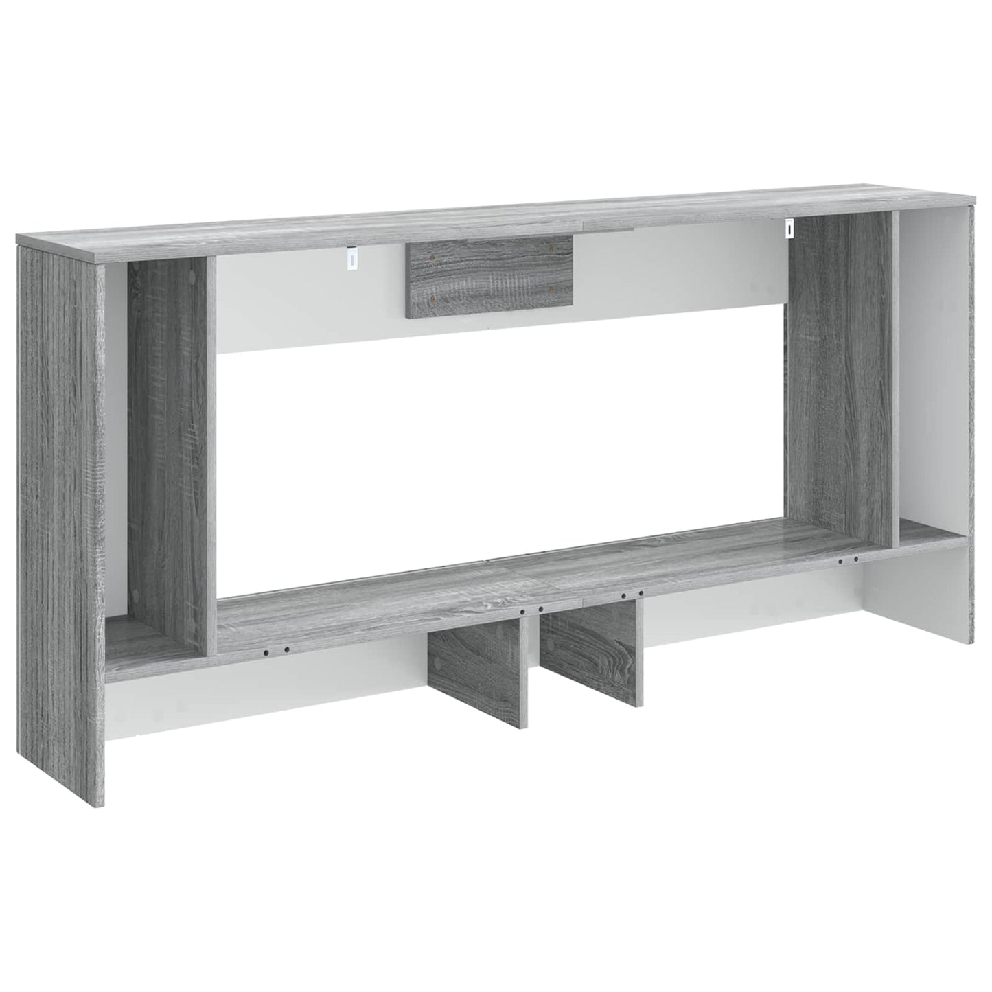 Console Table Grey Sonoma 155 x 29 x 74 cm Engineered Wood