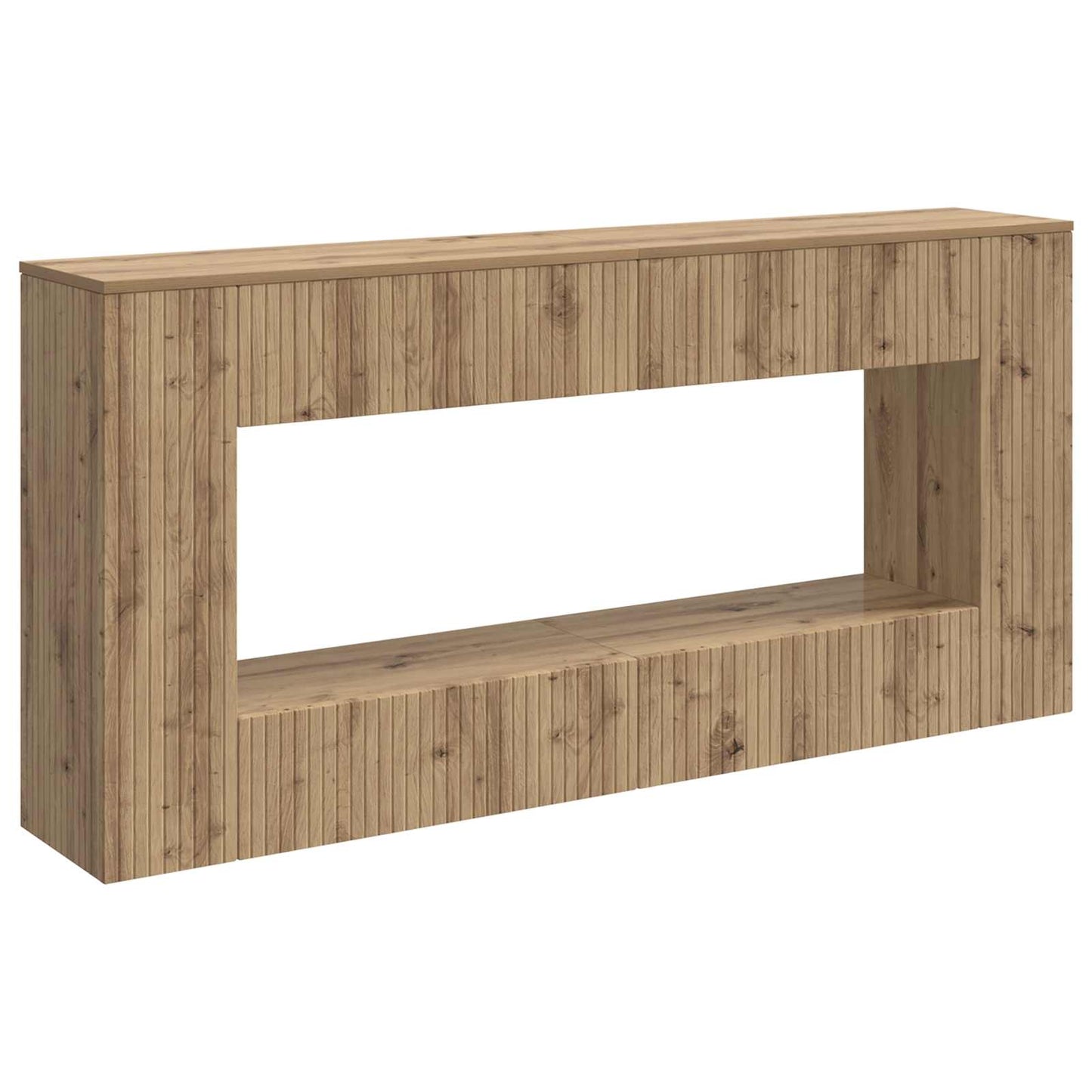 Console Table Artisan Oak 155 x 29 x 74 cm Engineered Wood