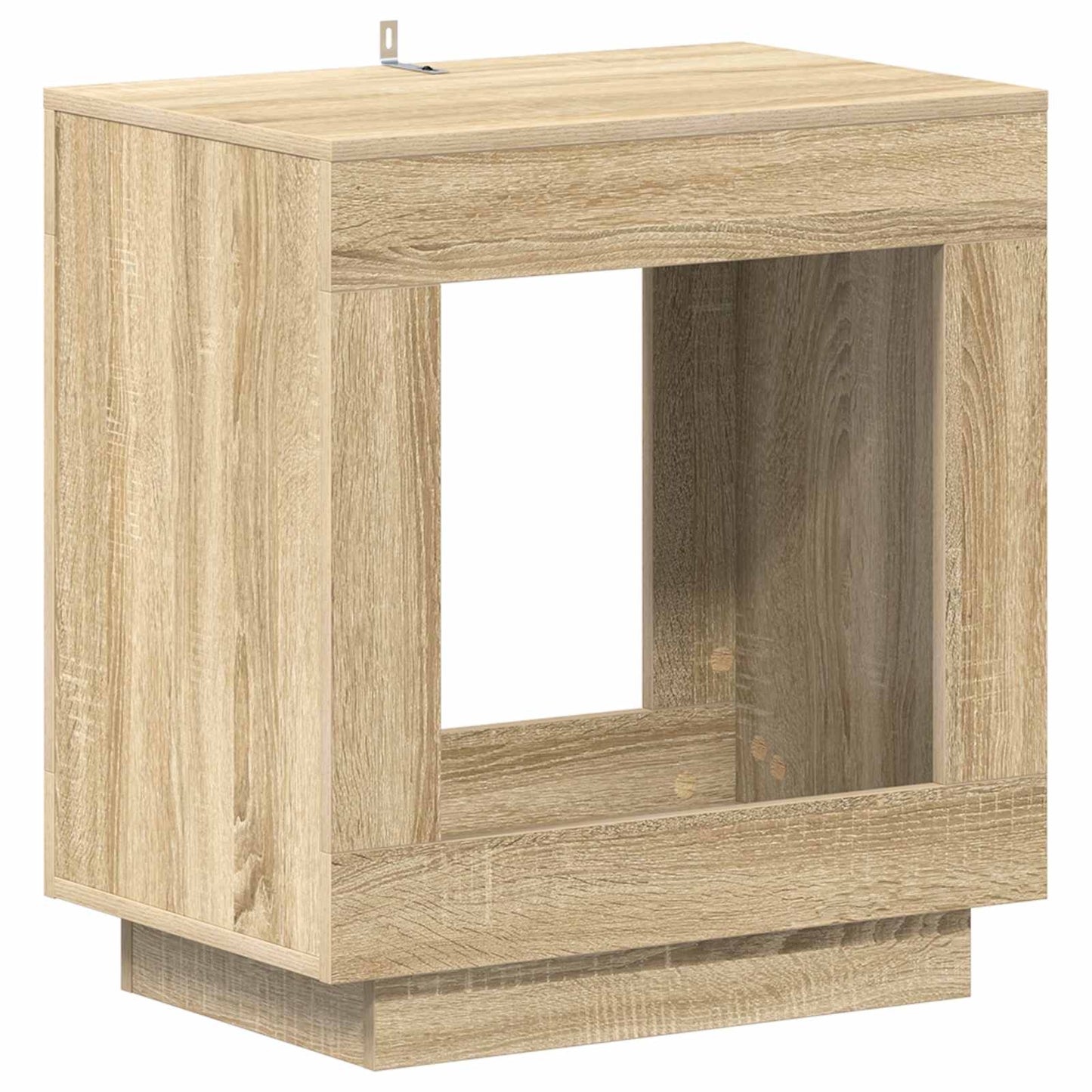 Side Table Sonoma Oak 60 x 40 x 65 cm Engineered Wood
