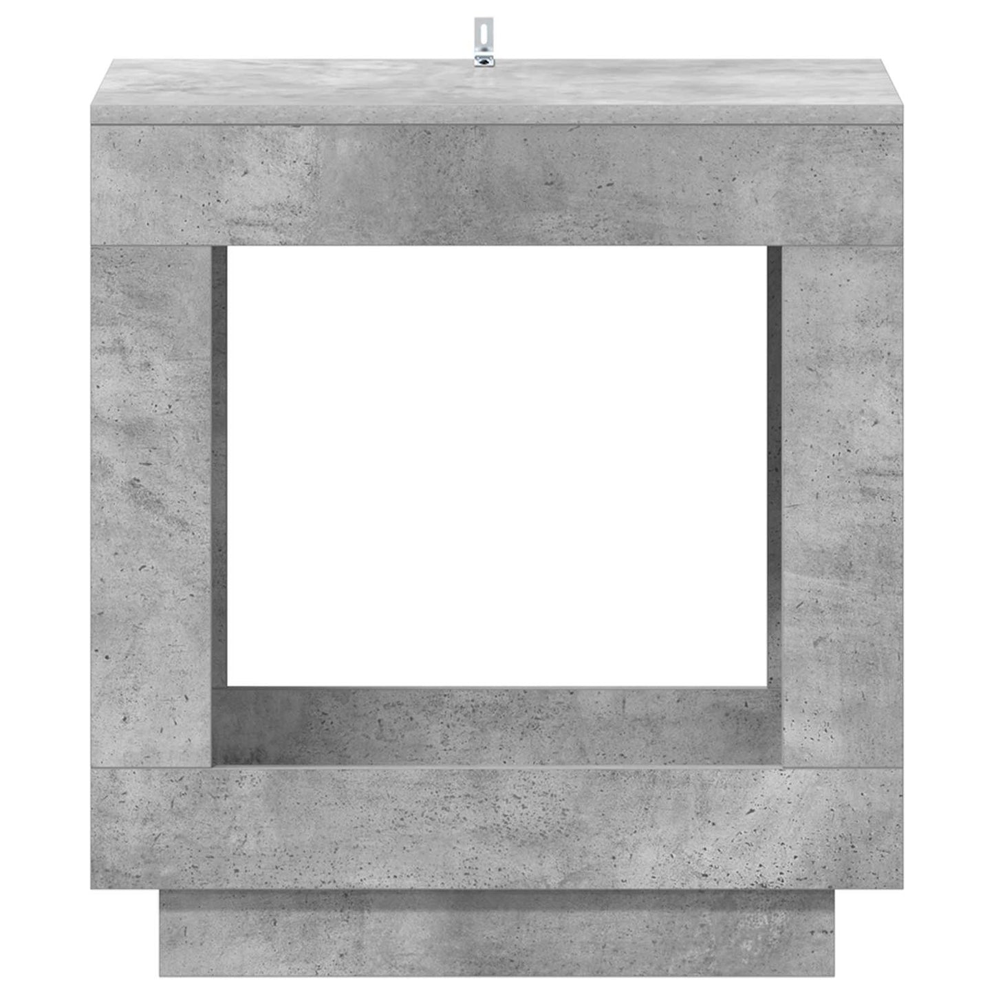 Side Table Concrete Grey 60 x 40 x 65 cm Engineered Wood