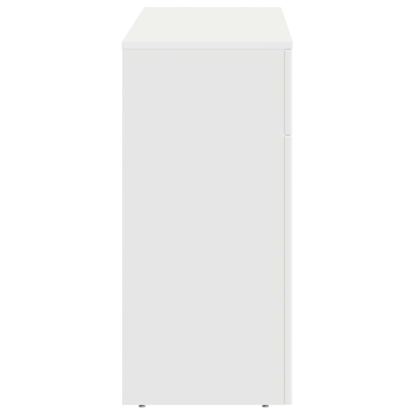 Coffee Table White 102 x 35 x 75 cm Engineered Wood