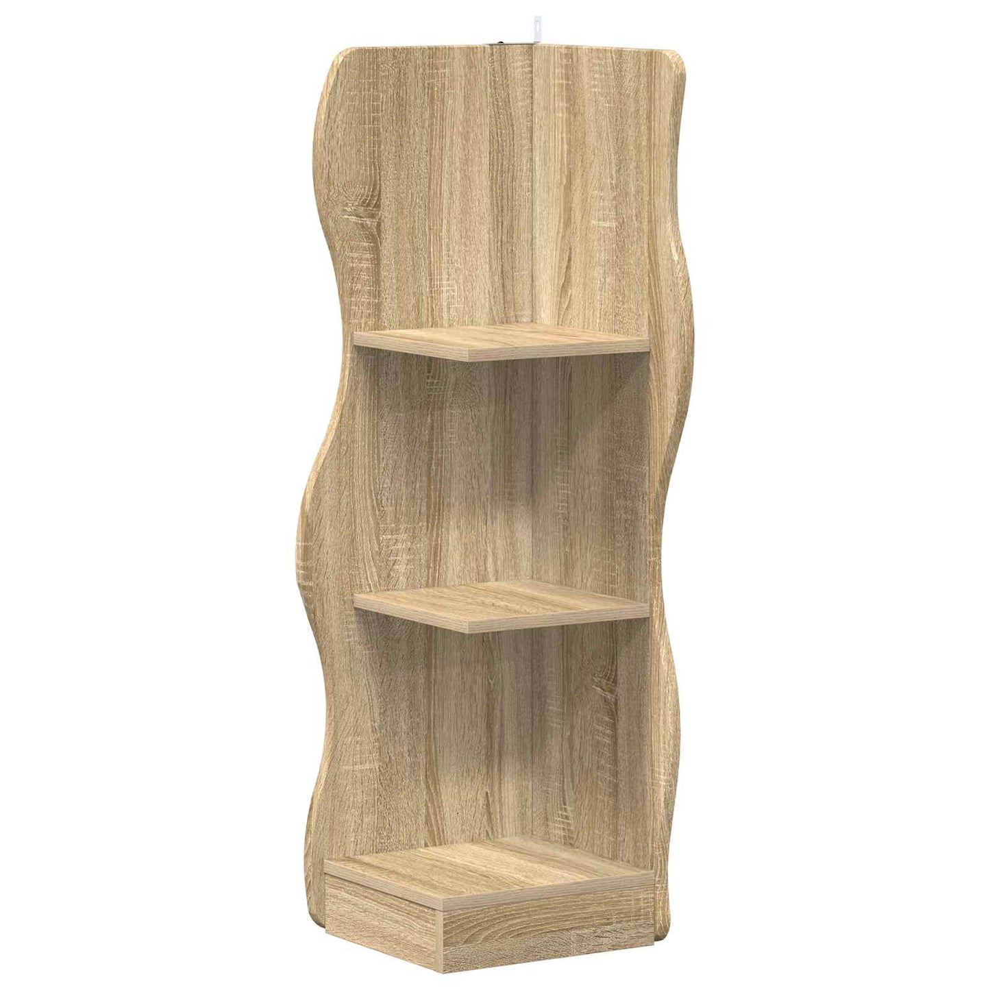 Corner Shelf Sonoma Oak 34 x 33 x 102 cm Engineered Wood