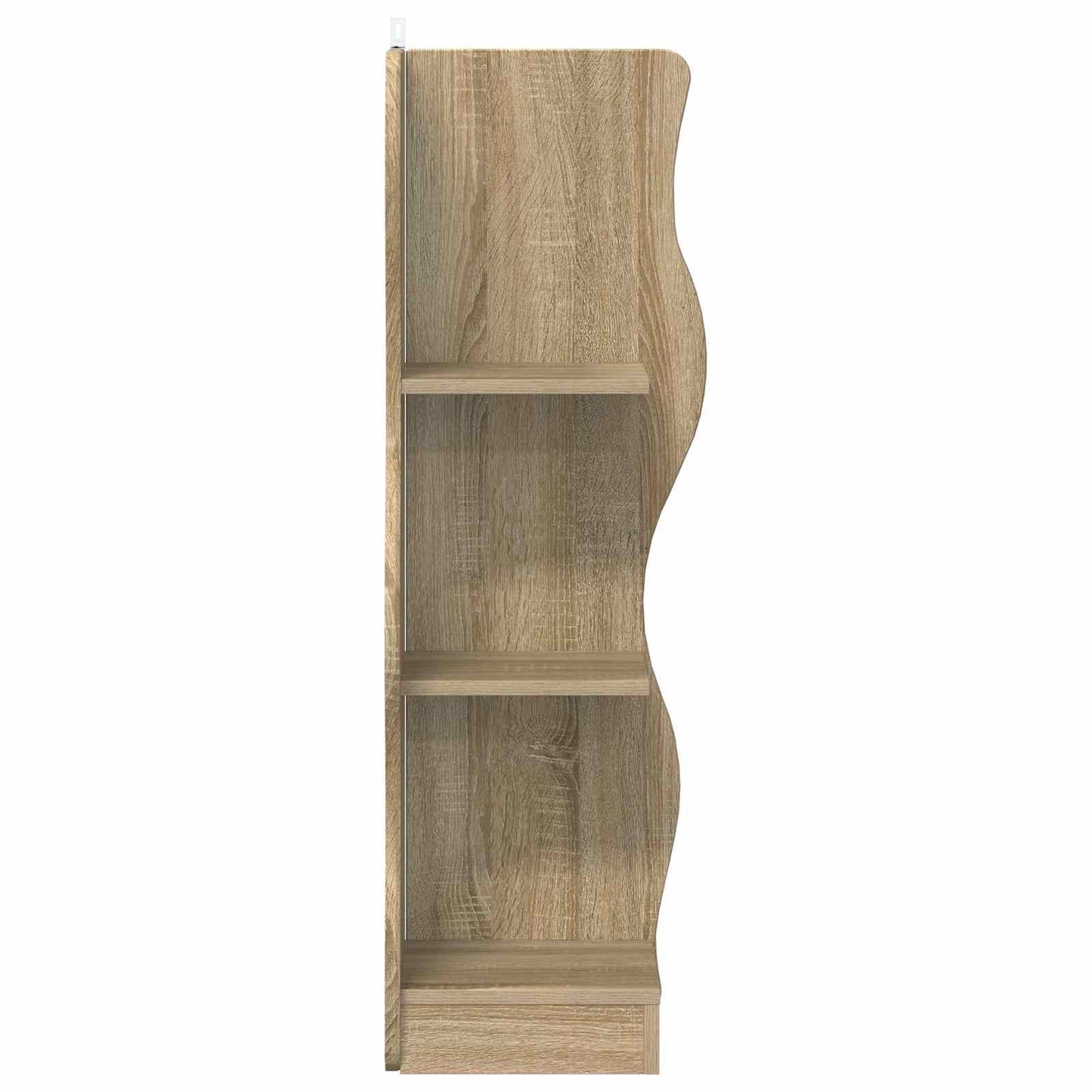 Corner Shelf Sonoma Oak 34 x 33 x 102 cm Engineered Wood