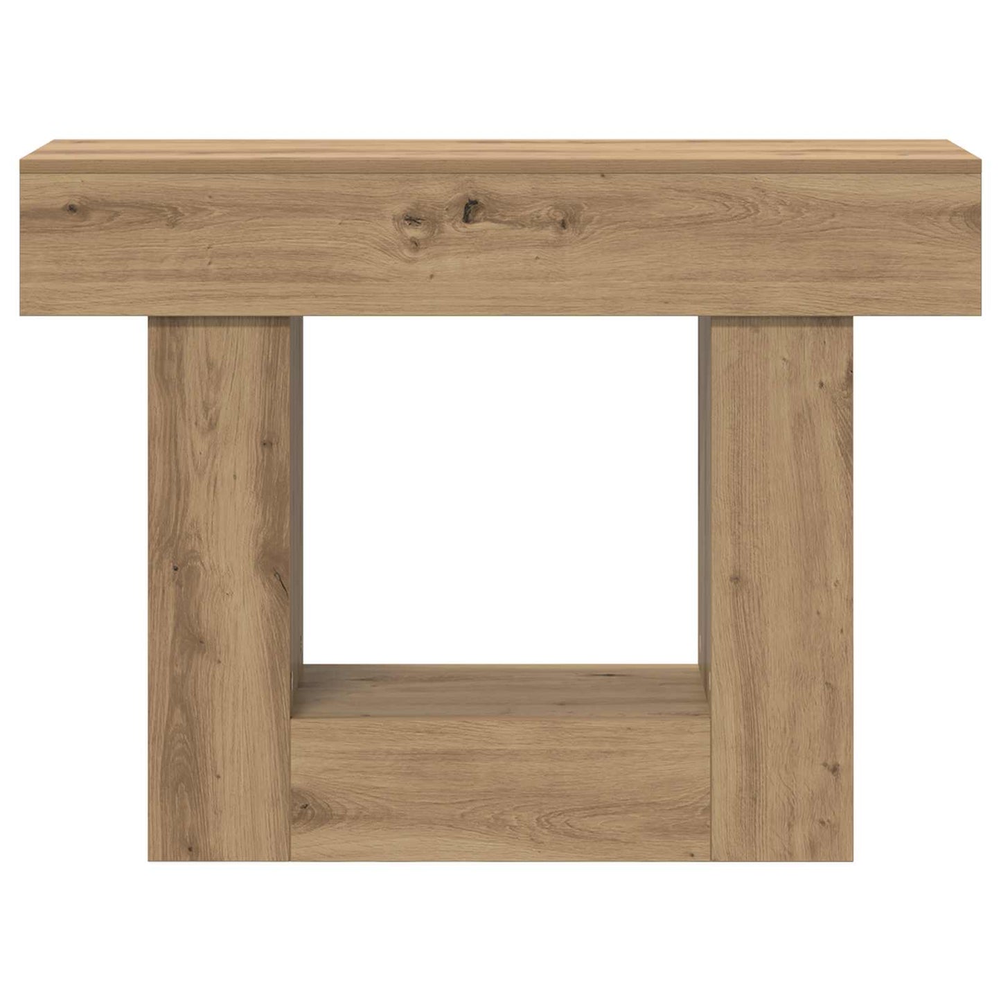 Console Table Artisan Oak 101 x 30 x 74 cm Engineered Wood